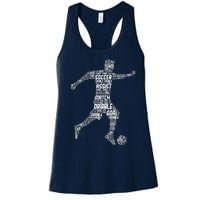 Soccer Player Coach Sports Soccer Women's Racerback Tank