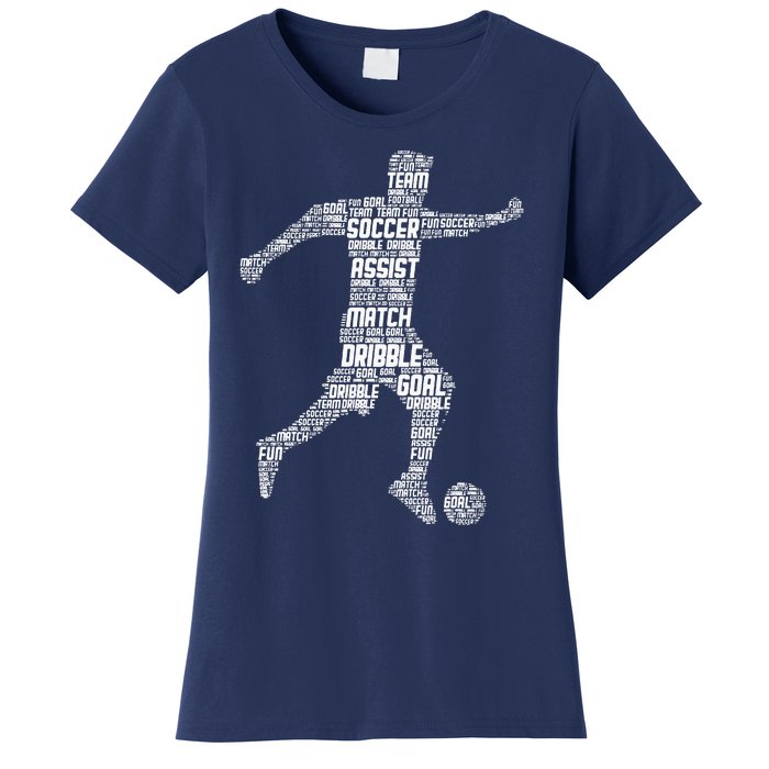 Soccer Player Coach Sports Soccer Women's T-Shirt