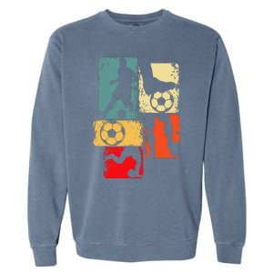 Soccer Player Coach Sports Soccer Garment-Dyed Sweatshirt