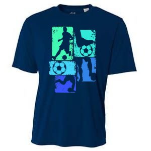 Soccer Player Coach Sports Soccer Cooling Performance Crew T-Shirt