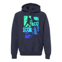 Soccer Player Coach Sports Soccer Premium Hoodie