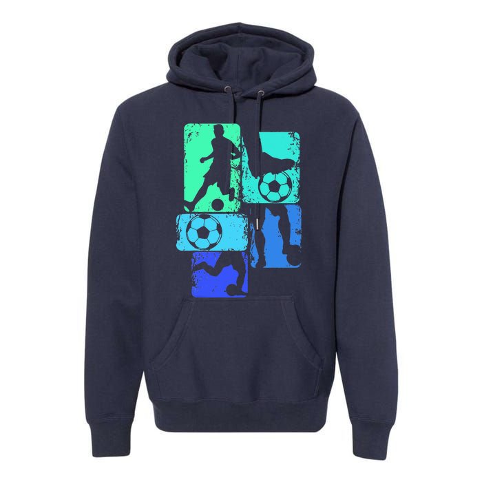 Soccer Player Coach Sports Soccer Premium Hoodie