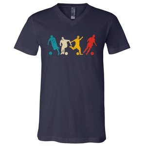 Soccer Player Coach Sports Soccer V-Neck T-Shirt