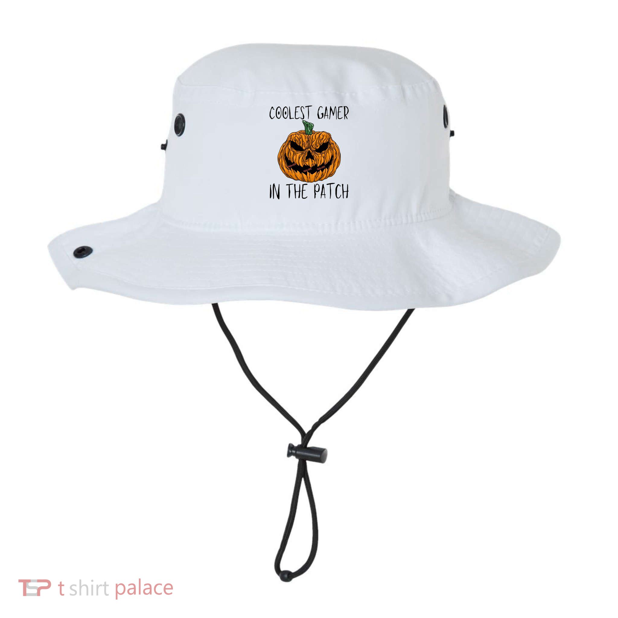 Scary Pumpkin Coolest Gamer In The Patch Halloween Vibe Great Gift Bucket Hat