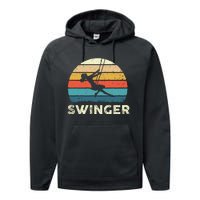 Swinger Polyamory Couple Swapping Swing Swinging Performance Fleece Hoodie