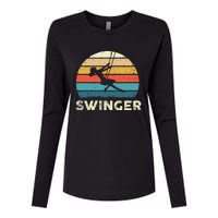 Swinger Polyamory Couple Swapping Swing Swinging Womens Cotton Relaxed Long Sleeve T-Shirt