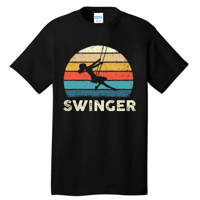 Swinger Polyamory Couple Swapping Swing Swinging Tall T-Shirt