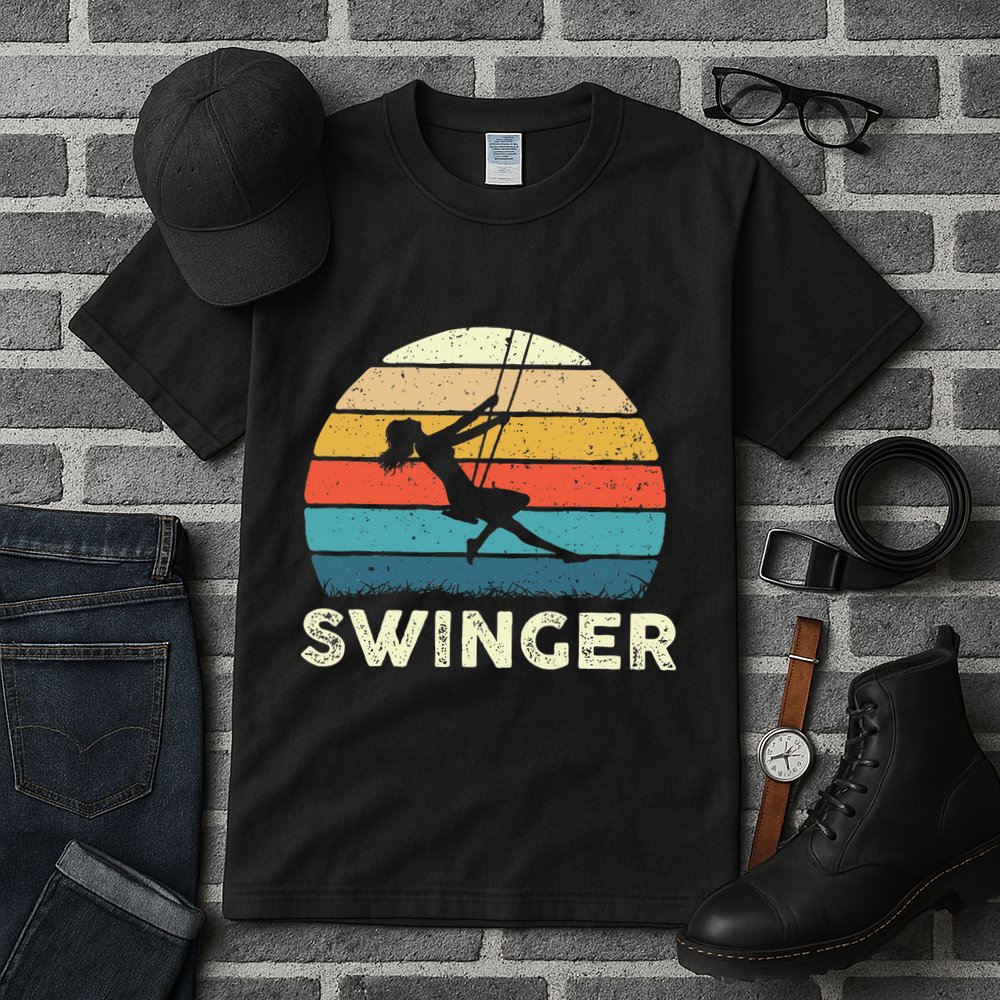 Swinger Polyamory Couple Swapping Swing Swinging Tall T-Shirt