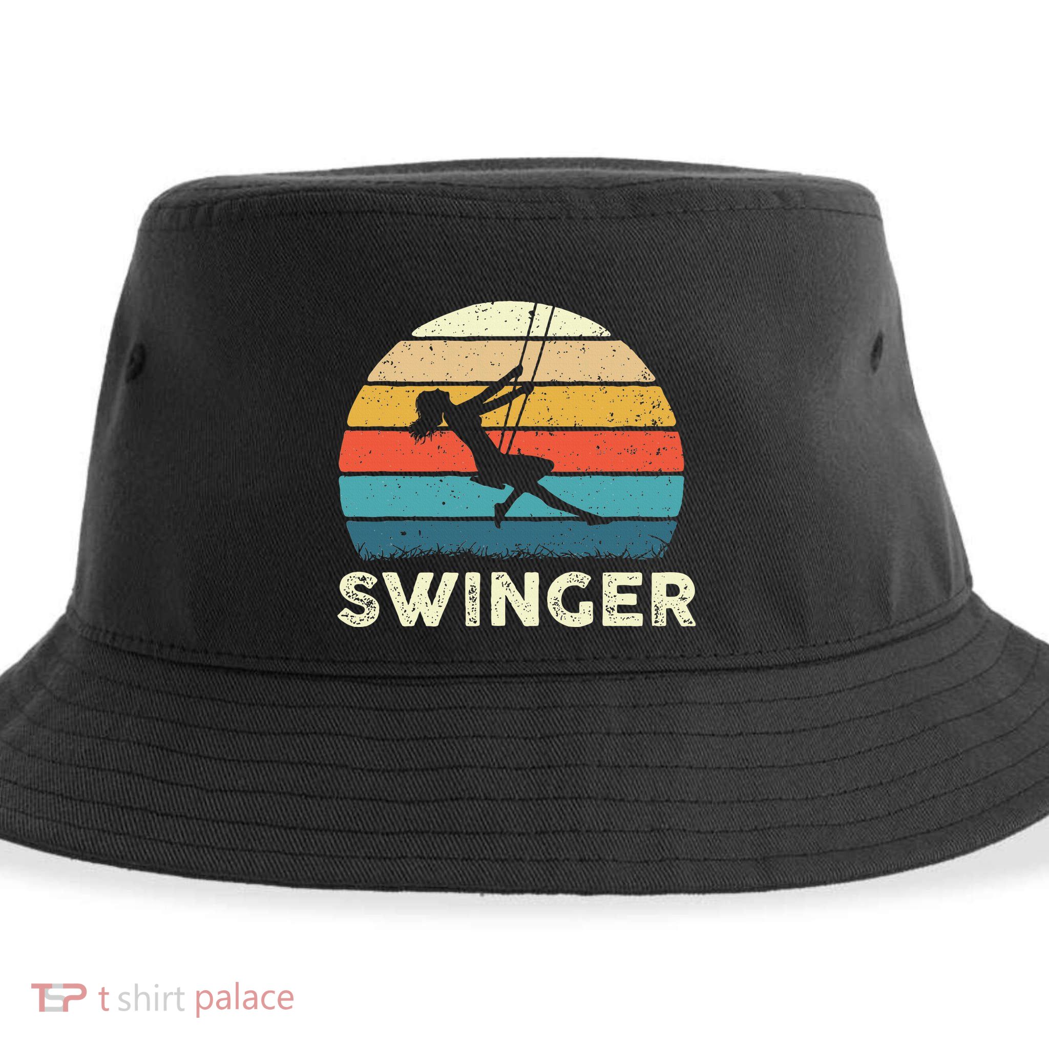 Swinger Polyamory Couple Swapping Swing Swinging Sustainable Bucket Hat