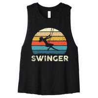 Swinger Polyamory Couple Swapping Swing Swinging Women's Racerback Cropped Tank