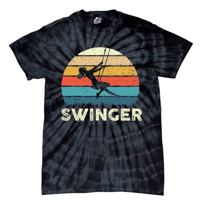 Swinger Polyamory Couple Swapping Swing Swinging Tie-Dye T-Shirt