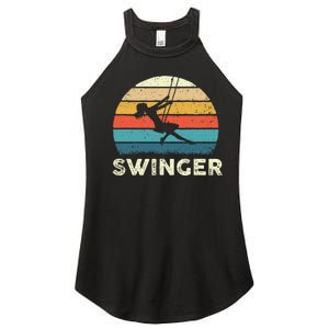 Swinger Polyamory Couple Swapping Swing Swinging Women's Perfect Tri Rocker Tank