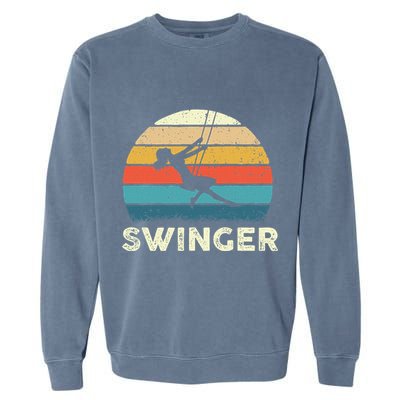 Swinger Polyamory Couple Swapping Swing Swinging Garment-Dyed Sweatshirt