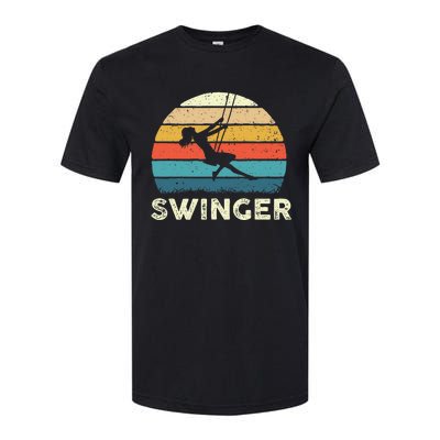 Swinger Polyamory Couple Swapping Swing Swinging Softstyle CVC T-Shirt