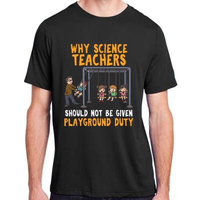 Science Physicist Chemist Teacher Vintage Adult ChromaSoft Performance T-Shirt