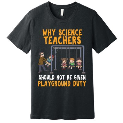 Science Physicist Chemist Teacher Vintage Premium T-Shirt