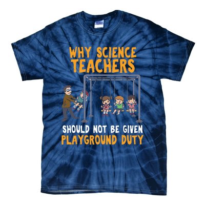 Science Physicist Chemist Teacher Vintage Tie-Dye T-Shirt