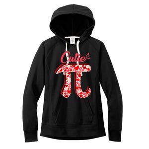 Spiral Pi Color Numbers Teacher Student Pi Day Women's Fleece Hoodie