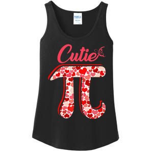 Spiral Pi Color Numbers Teacher Student Pi Day Ladies Essential Tank