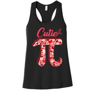 Spiral Pi Color Numbers Teacher Student Pi Day Women's Racerback Tank