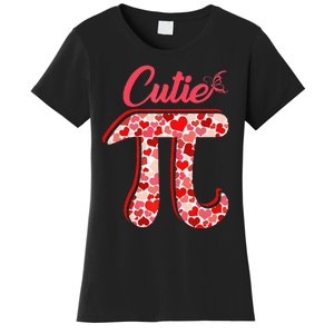 Spiral Pi Color Numbers Teacher Student Pi Day Women's T-Shirt