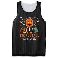 Scary Pickleball Costume: Halloween Skeleton Lover Mesh Reversible Basketball Jersey Tank