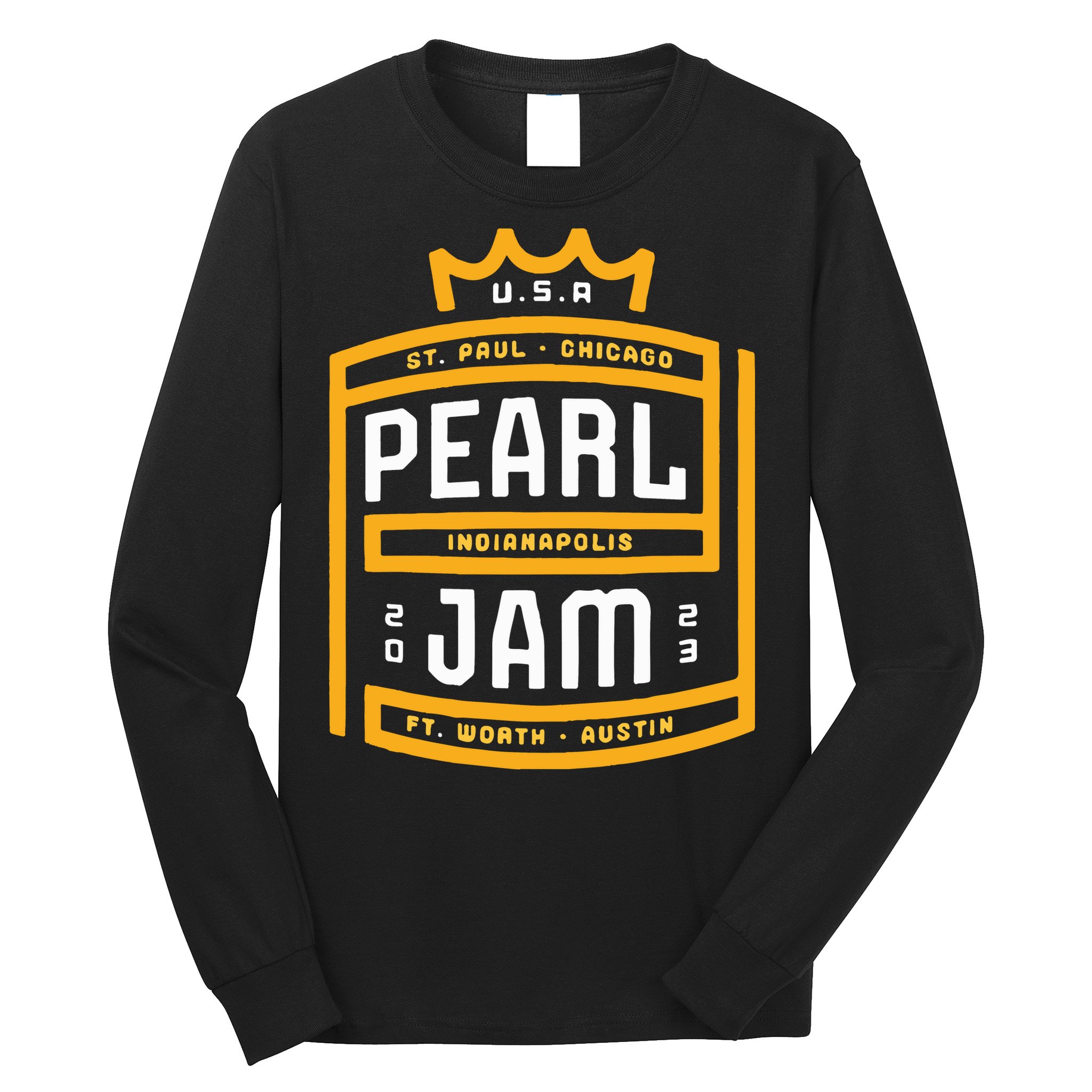 St Paul Chicago Indianapolis And Ft Worth Long Sleeve Shirt
