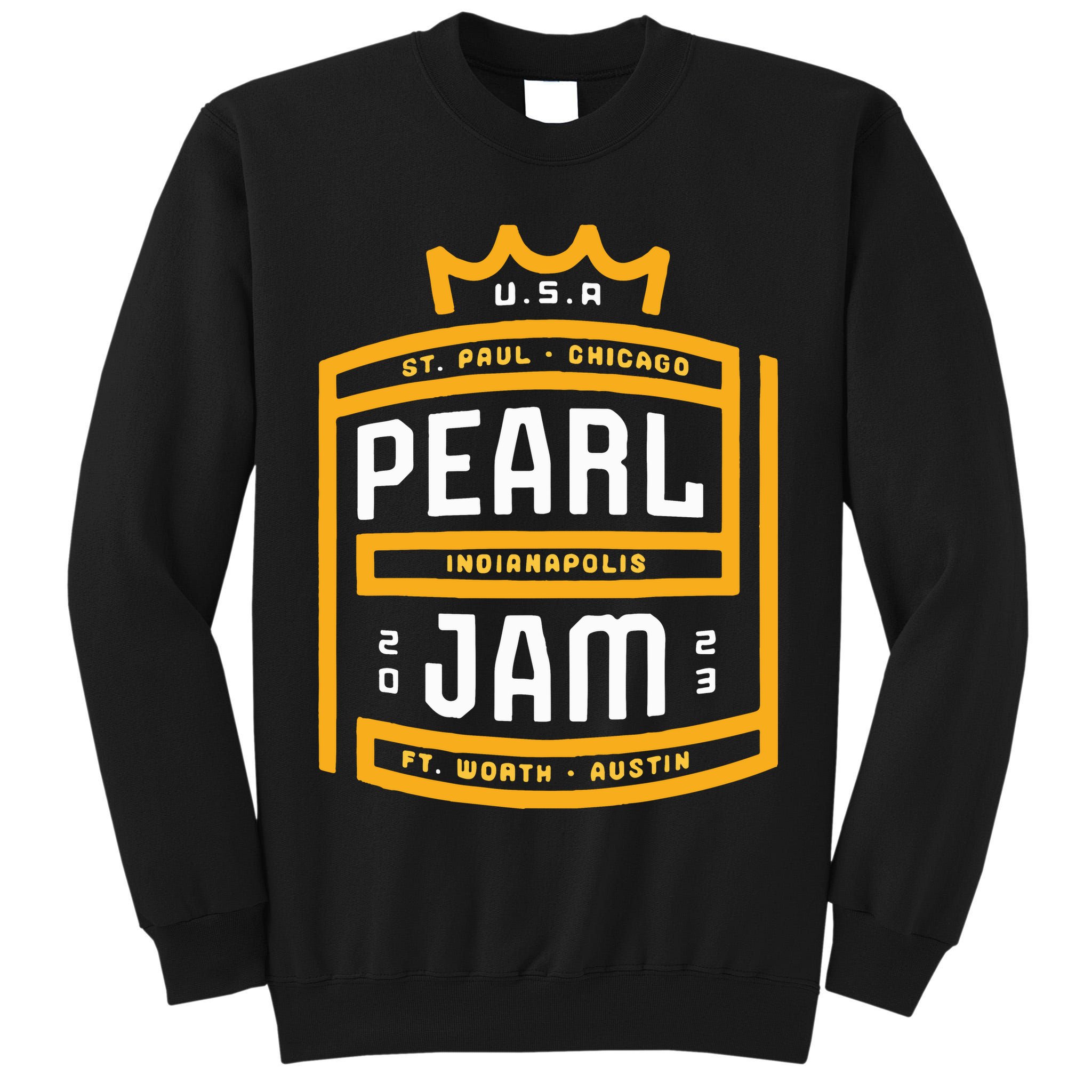 St Paul Chicago Indianapolis And Ft Worth Tall Sweatshirt