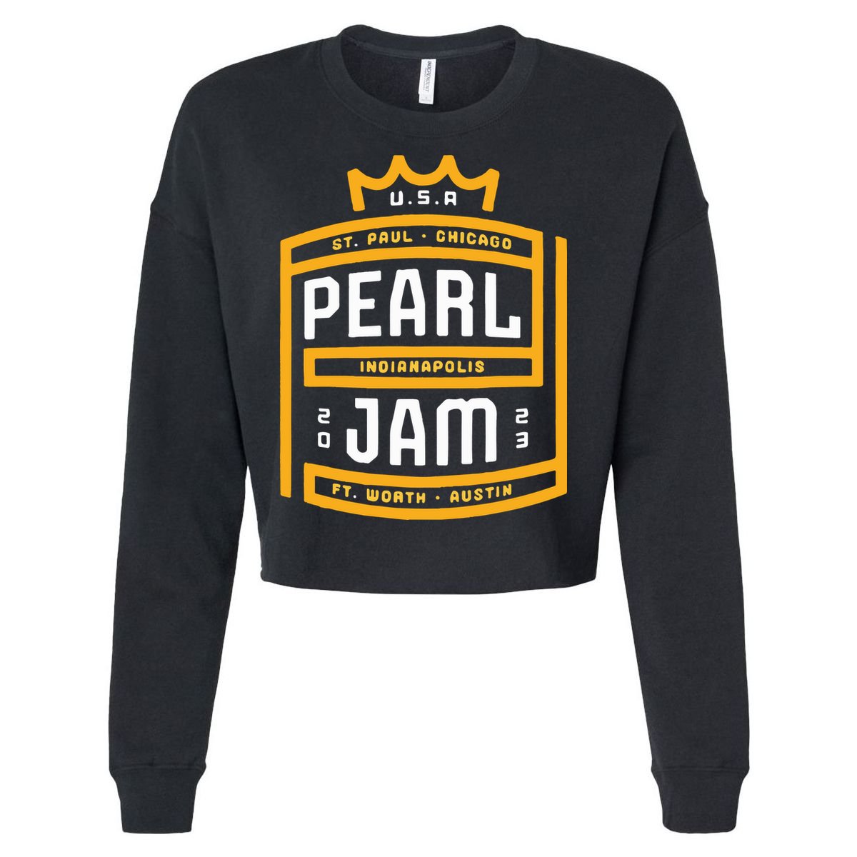St Paul Chicago Indianapolis And Ft Worth Cropped Pullover Crew