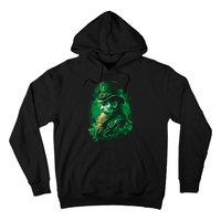 St Patricks Day Leprechaun Graphic Hoodie