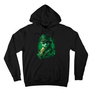 St Patricks Day Leprechaun Graphic Tall Hoodie