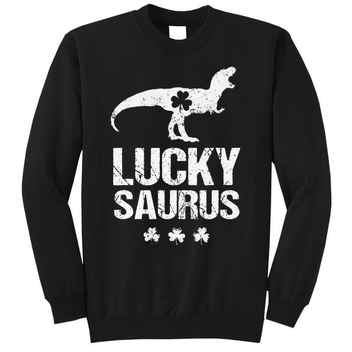 Saint Patrick's Day, Lucky Saurus, Cute Dinosaur Sweatshirt