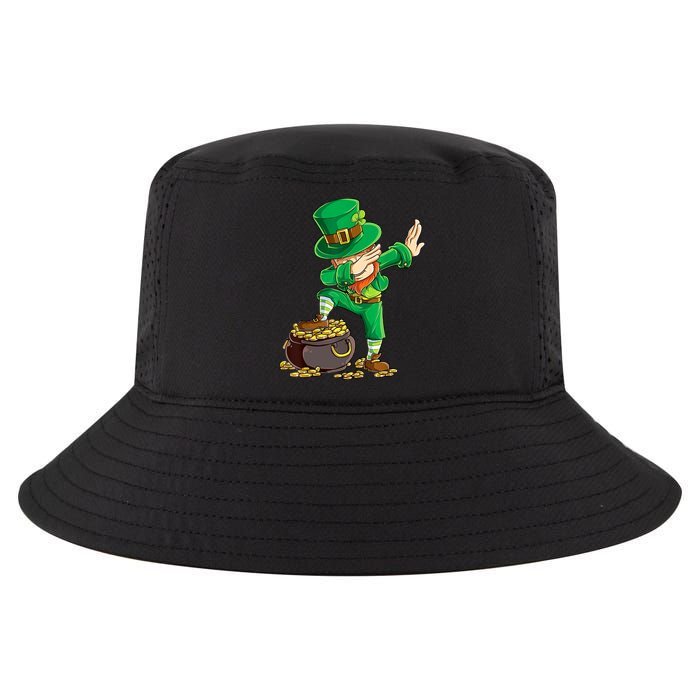 St Patricks Day Dabbing Leprechaun Dab Cool Comfort Performance Bucket Hat