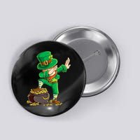 St Patricks Day Dabbing Leprechaun Dab Button