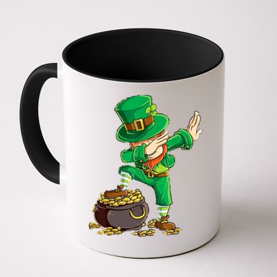 St Patricks Day Dabbing Leprechaun Dab Mug