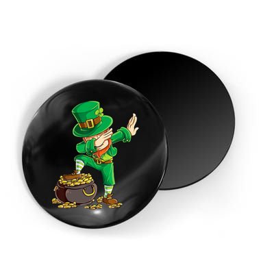 St Patricks Day Dabbing Leprechaun Dab Magnet