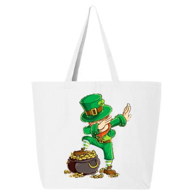 St Patricks Day Dabbing Leprechaun Dab 25L Jumbo Tote