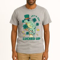 St Patricks Day Let's Get Lucked Up Frog Tall T-Shirt