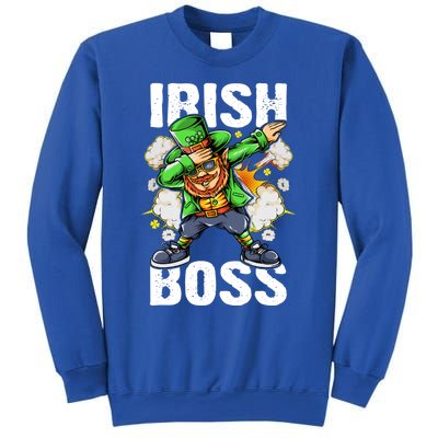 St Patricks Day Outfit Dabbing Leprechaun Gift Sweatshirt