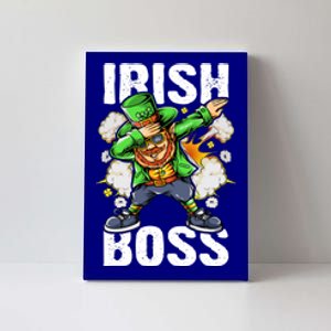 St Patricks Day Outfit Dabbing Leprechaun Gift Canvas