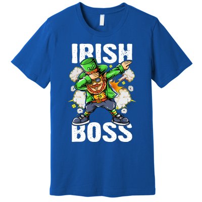 St Patricks Day Outfit Dabbing Leprechaun Gift Premium T-Shirt