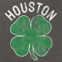 St. Patrick's Day Texas Houston Shamrock Irish Saint Paddy's Cotton Canvas Backpack