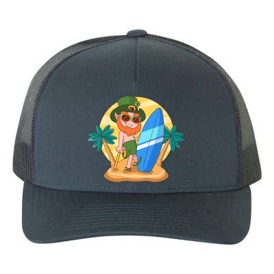 St Patricks Day Hawaii Gnome Gift Yupoong Adult 5-Panel Trucker Hat