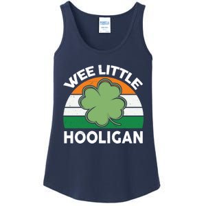 St Patricks Day Shirts Wee Little Hooligan Funny Ladies Essential Tank