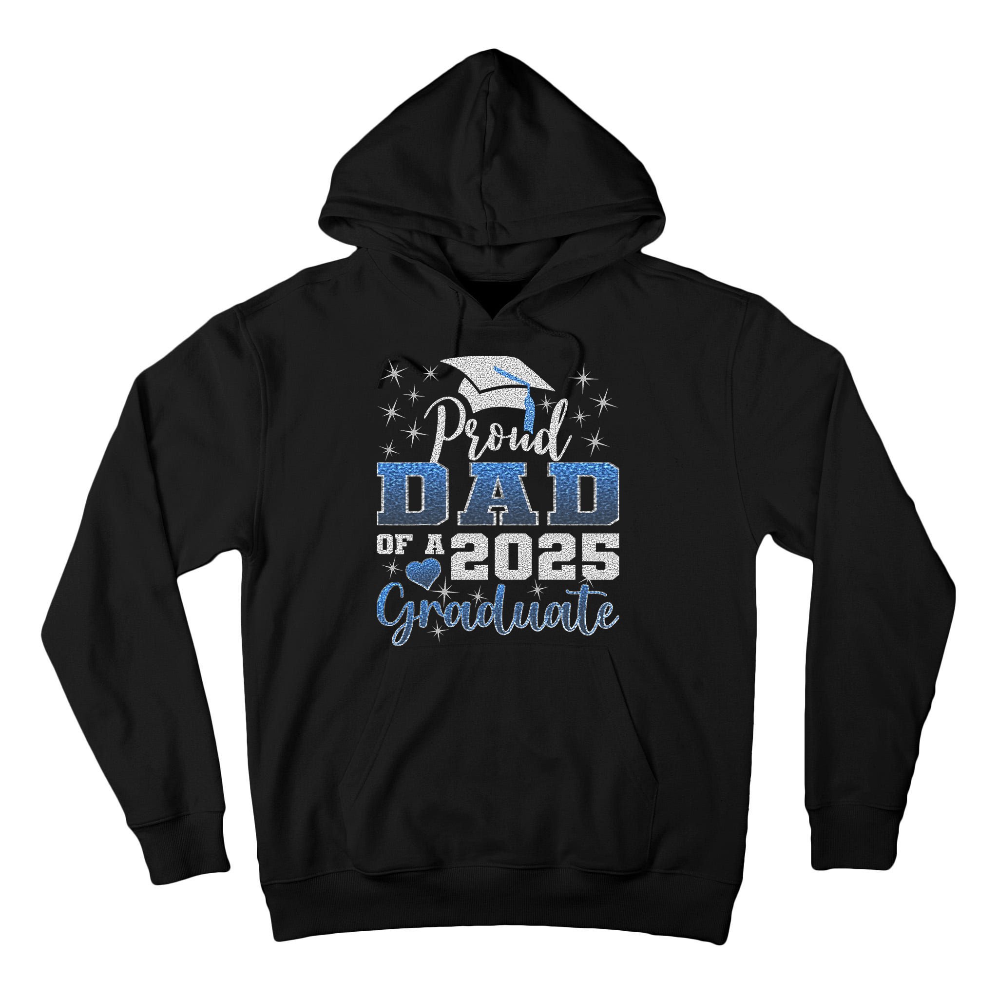 Super Proud Dad Of 2025 Graduate Awesome Family College Tall Hoodie