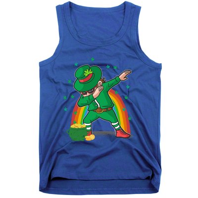 St Patricks Day Dabbing Leprechauns Funny Dab Dance Gift Tank Top