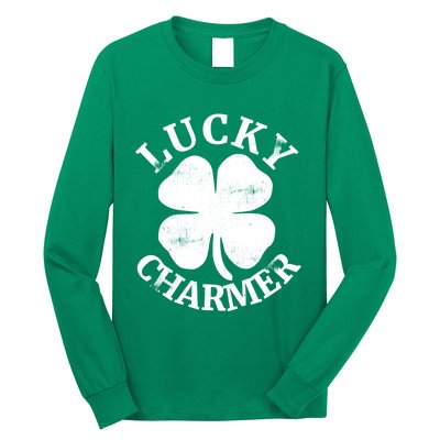 St Patricks Day Shirts LUCKY CHARMER Long Sleeve Shirt