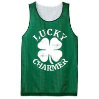 St Patricks Day Shirts LUCKY CHARMER Mesh Reversible Basketball Jersey Tank