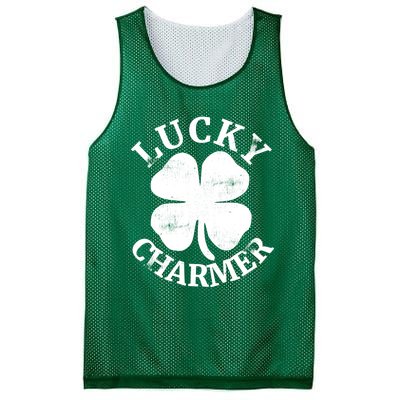 St Patricks Day Shirts LUCKY CHARMER Mesh Reversible Basketball Jersey Tank