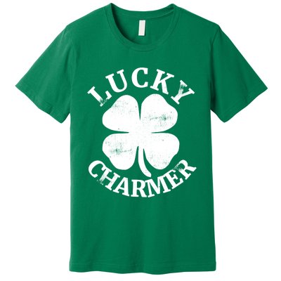 St Patricks Day Shirts LUCKY CHARMER Premium T-Shirt